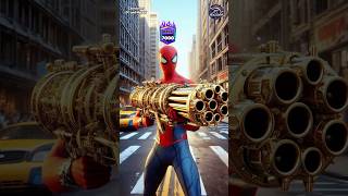 Golden Gun  Who is best SpiderMan vs Venom vs Captain America shorts spiderman brawlstars dc [upl. by Somerset]