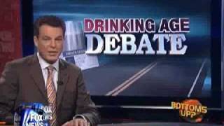 NYRA Debates Lower Drinking Age on Fox News [upl. by Leis728]