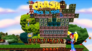 Crash Bandicoot  Back In Time Fan Game Custom Level Tikimon By SKRat197 [upl. by Beaumont]