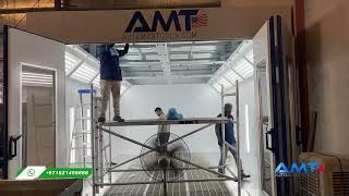 Amazing Automotive Paint booth … built in 1 Minute Timelapse [upl. by Pratte]