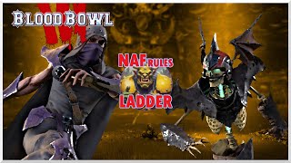 Blood Bowl 3  NAF Ladder  Jimmy Fantastic Dark Elf vs Shirtssss Undead [upl. by Pomfrey627]