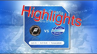 Lahti Ringette C Highlights 91024 [upl. by Eillit]