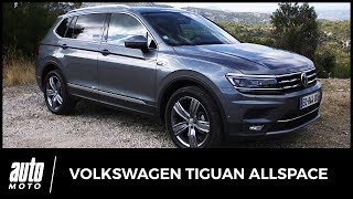 2018 Volkswagen Tiguan Allspace ESSAI  un SUV aux prestations de monospace [upl. by Diahann777]