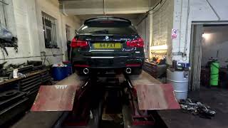 BMW F31 335D XDRIVE  PIPE DYNAMIC BACKBOX DELETE [upl. by Akinit]