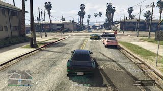 Grand Theft Auto V Playing with Girlfriend Part 2  But i disappeared [upl. by Kenley]