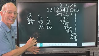 Dividing 4Digit Number by 2Digit Number Maths  Long Division [upl. by Dyna]