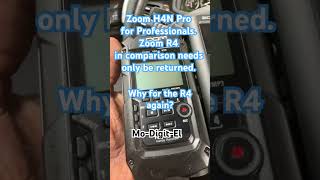 The “New” Zoom R4 MultiTrak Recorder compares not at all to the Zoom H4N Pro [upl. by Entsirhc]