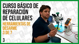 3 CURSO DE REPARACION DE CELULARES ¿Qué HERRAMIENTAS necesito  Herramientas de DESARME 37 🔧📱👌 [upl. by Elinore157]