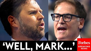 JD Vance Responds To Mark Cuban Saying Trump Is Never Surrounded By Strong Intelligent Women [upl. by Najar]