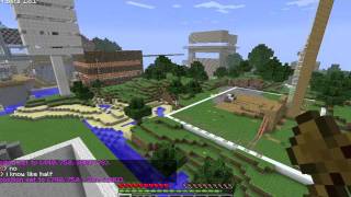 Minecraft Tutorial How To Build A Court HouseTown Hall building Using WorldEdit [upl. by Ailegave]