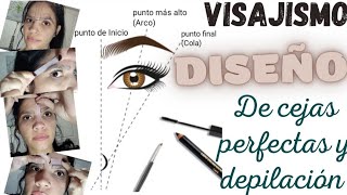 Visagismo de cejas quottécnica paso a pasoquot visagismo cejasperfectas diseñodecejas microblading [upl. by Jaal]