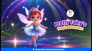 Pretty Fairys Magic Land Kids Song  Nursery Rhyme  Polo Pal Rhymes kidsvideo kidssongs [upl. by Amahs]