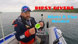 My Dipsy Diver Set up How to use for Bass Pollack amp Salmon trolling lures sib fishing uk [upl. by Kcirdnekal182]