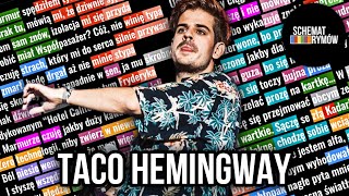 Taco Hemingway  quotKrwawa jesieńquot Schemat Rymów [upl. by Illona]