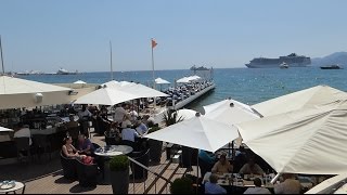 Boulevard de la Croisette Cannes [upl. by Oiragelo]