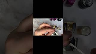 Nail Foils Made Easy With A Few Simple Steps nailart naildesign nails pressonnails [upl. by Rabkin]