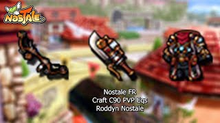 Nostale FR S1  Roddyn  Alexbossss Craft All Stuff 90 PVP [upl. by Niletac]