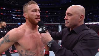 UFC 268 Justin Gaethje Octagon Interview [upl. by Lurline603]