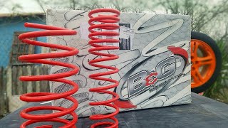 unboxing BampG lowering springs [upl. by Amahs]