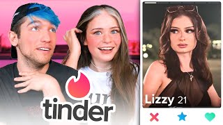 REZO und NADINE BREATY bewerten eure TINDERPROFILE Sehr hot [upl. by Shoshanna276]