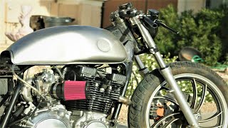 100HP Turbo XJ650 Cafe Racer  Part 2 [upl. by Atineb]