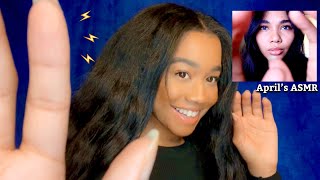 ASMR Fast amp Aggressive Personal Attention Triggers w April’s ASMR [upl. by Em]