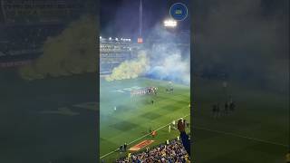 😍 Así fue el RECIBIMIENTO de LA BOMBONERA previo al TRIUNFO de Boca por 10 ante Unión futbol [upl. by Lobel]