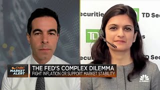 The Fed has to be extremely focused on price stability says TD Securities Priya Misra [upl. by Ainalem]