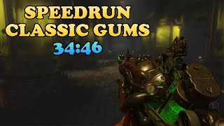 Zetsubou No Shima Solo Easter Egg Speedrun Classics 3446 [upl. by Bondon]