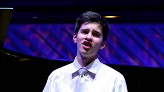 Forrest Nolan  Tenor  2016 National YoungArts Week [upl. by Kain]