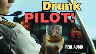 DRUNK pilot tries to take off Gets arrested instead REAL AUDIO [upl. by Seto]