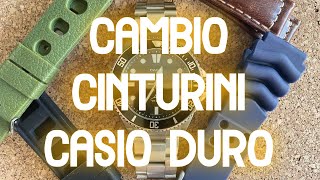 Prova Cinturini Casio Duro⌚ Qual è il tuo preferito [upl. by Tnelc903]