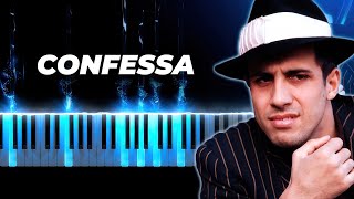 Adriano Celentano  Confessa  piano karaoke instrumental cover [upl. by Lumbard]