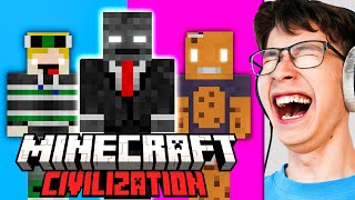 MINECRAFT Ultimate Civilization Movie Funny Animation [upl. by Mills56]