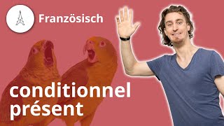 conditionnel présent so bildest und gebrauchst du es – Französisch  Duden Learnattack [upl. by Arabrab]