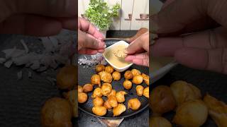 Simple Punugulu with Palli Chutney 😋❤️ Bachelor Tiffin Recipe 👌 trending youtubeshorts shorts [upl. by Enerol]