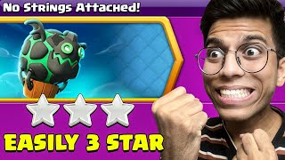 easiest way to 3 star No Strings Attached Challenge in Clash of Clans [upl. by Genni]