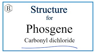 Write the formula for COCl2 Phosgene Carbonyl dichloride [upl. by Arihday]