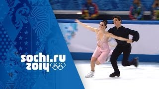 Tessa Virtue amp Scott Moir  Full Silver Medal Free Dance Performance  Sochi 2014 Winter Olympics [upl. by Nonnel]