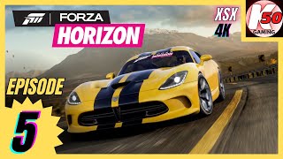 Forza Horizon XSX  Full SinglePlayer Campaign  Part 5  4K60 [upl. by Llenej593]