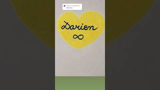 Darien🌼 drawing craft youtubeshorts shortvideos cute trending satisfyingcalligraphy [upl. by Ezequiel]