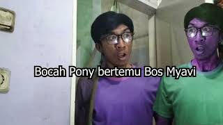 bocah pony bertemu bos myavi selama 1 jam [upl. by Allista364]