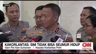 Kakorlantas Jawab Usulan Soal SIM Seumur Hidup [upl. by Slen172]