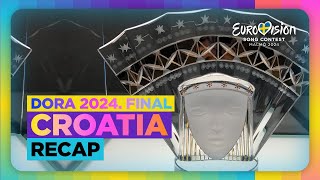 Dora 2024  🇭🇷 Croatia  Final  Recap Of All The Songs  Fora 2024 [upl. by Albers959]