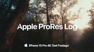 Cinematic videos with ProRes Log 4k on iPhone 15 Pro Max [upl. by Ellenrad353]