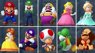 Mario Party Series  Character Loss Animations [upl. by Orual]