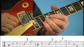 Melodic Blues Guitar Lesson [upl. by Elliot152]