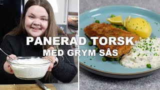 Panerad Fisk med För God Kall Sås INTE kall dillsås [upl. by Rosane429]