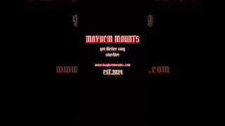 MAYHEM MOUNTS  radio commercial [upl. by Eixel]