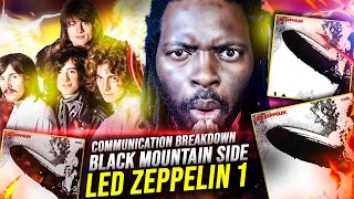 Led Zeppelin 1  Black Mountain Side X Communication Breakdown  Full Album Reaction [upl. by Aitetel604]